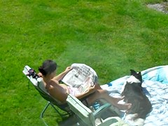 spy neighbour sunbathe2