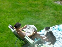 spy neighbour sunbathe2
