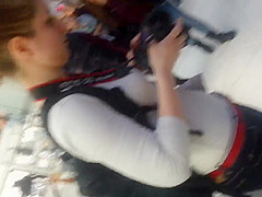 spy sexy teens 18+ bust in mall romanian