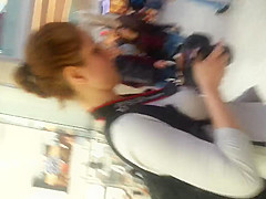 spy sexy teens 18+ bust in mall romanian