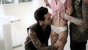 teen 18+ Girlfriend Piper Perri Gangbanged By Drug Dealers
