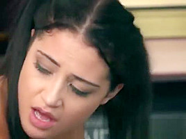 teen 18+ Hoe Avi Love Gets Bent Over By Hung Tutor