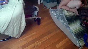teen 18+ girl gets a massage from a friend that leads to some hot girl on girl 