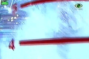 under water stunning ass upskirt and enormous tits in a game show