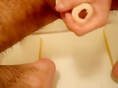 washroom jerk-off