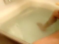 washroom jerk-off