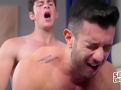 _wildfox_ cumshot on pretty face porn -Doggy Style Bareback Ass Fucking With Manny And Archie - Sean Cody