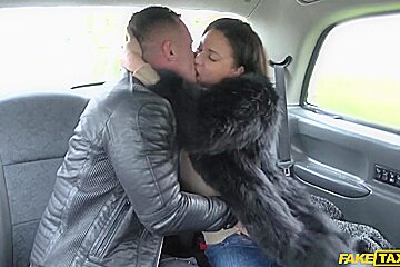wisconsin volleyball team porn -Cassie Del Isla & Dorian Del Isla & John in Hot Wife Sharing Taxi Threesome – FakeTaxi